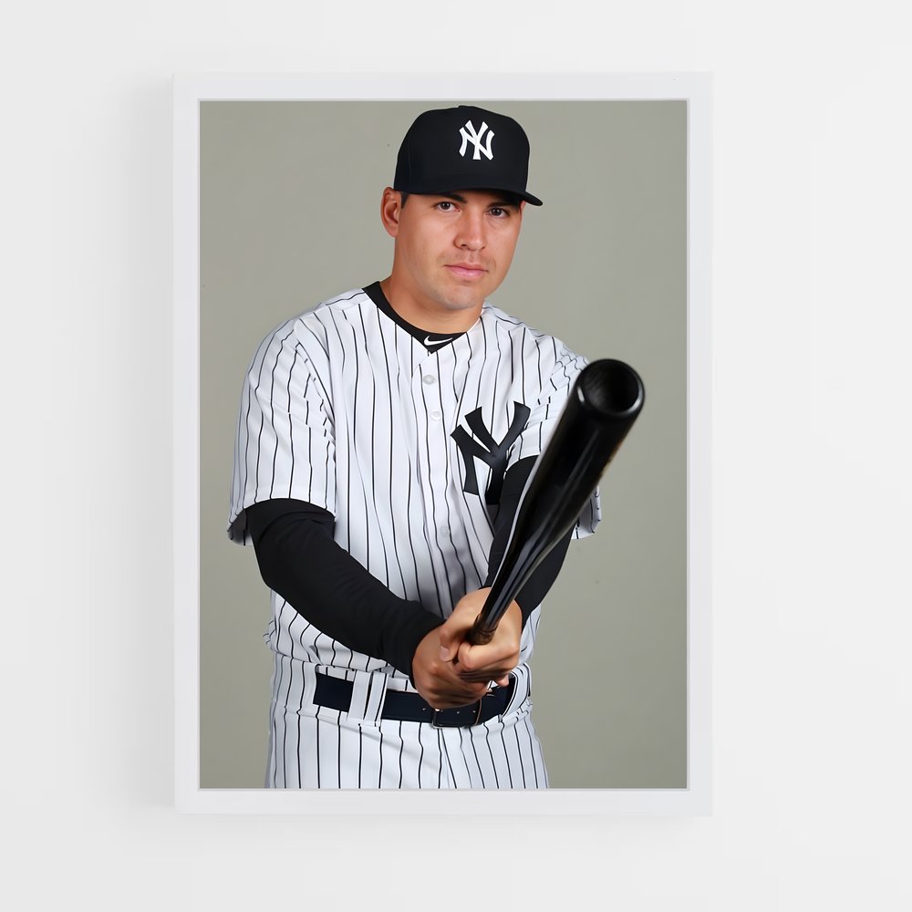 Poster Jacoby de ellsbury – affiche Baseball (vue 3)